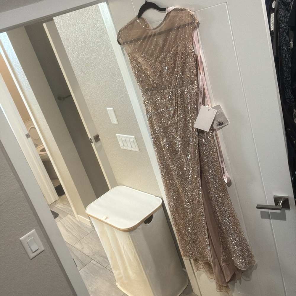 Mac Duggal Gown Nude - Picture 7 of 10